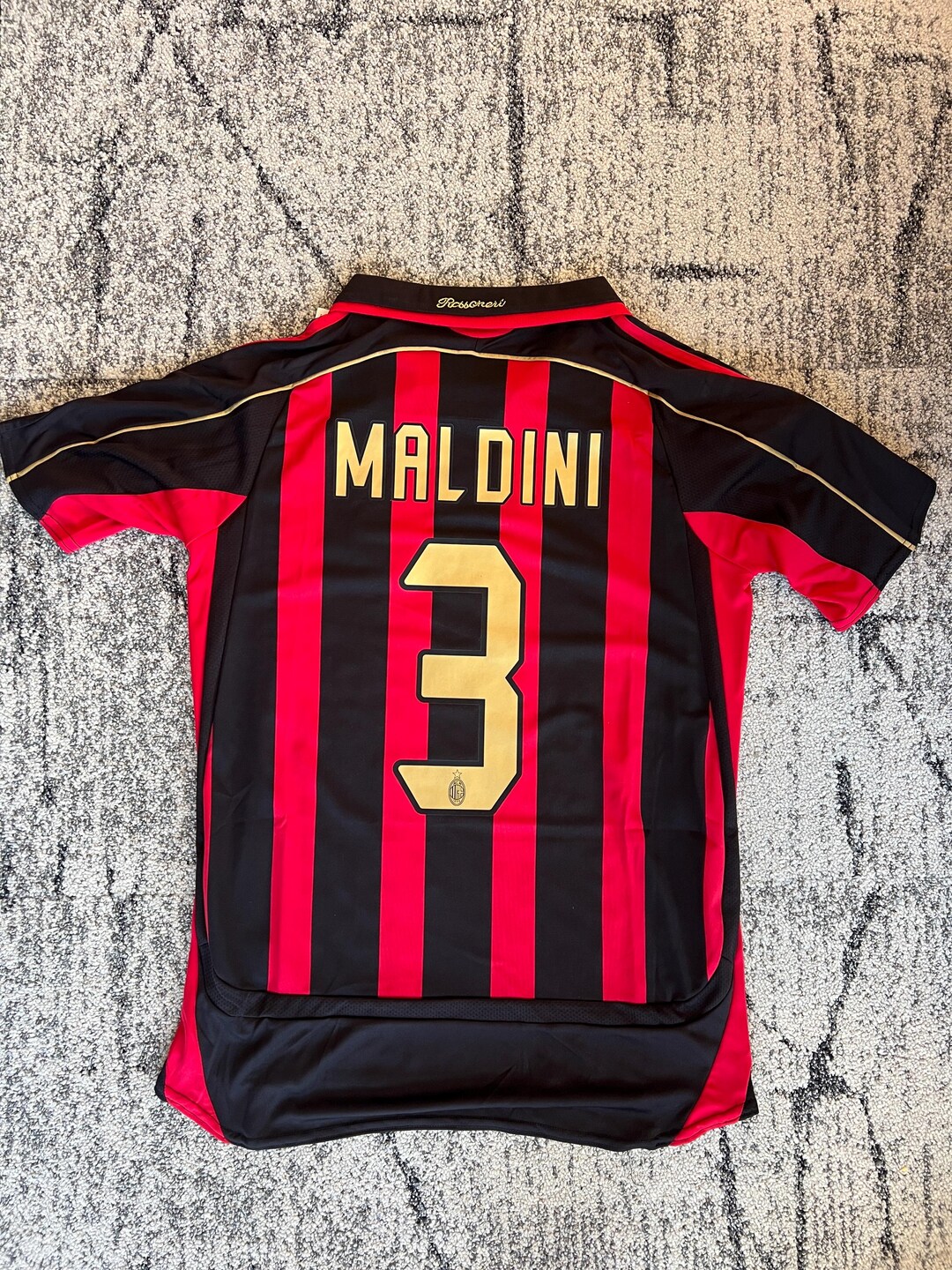 ACミラン MALDINI 3番 シャツ Mサイズ 2002-03 AC Milan Third Shirt Maldini #3 - 9/10 - (M)