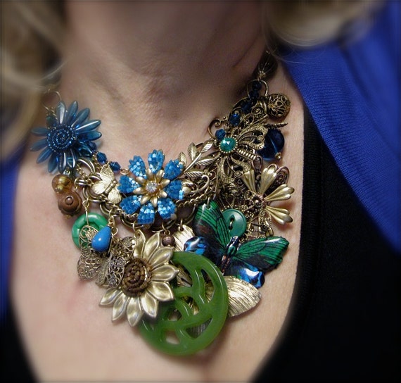 Butterfly statement necklace new arrivals