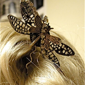 Dragonfly Large Hair Pin image 4