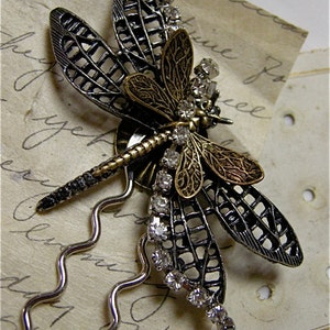 Dragonfly Large Hair Pin image 2