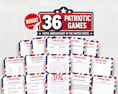 250 Years Game Bundle, 4th of July Games, 250th Anniversary, America 250, Revolutionary War, USA 250 Years, 4th of July Printables, Trivia