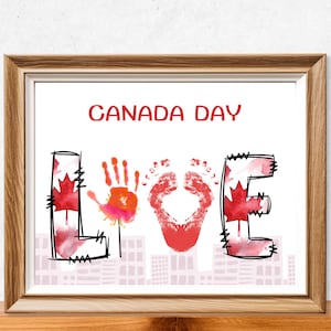 Arte com impressão de mão para o Dia do Canadá, Impressão de mão para o Dia do Canadá, Artesanato para o Dia do Canadá, Arte com impressão de mão, Artesanato para pré-escola, Arte com impressão de mão, Carta/A4