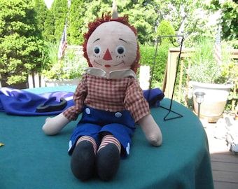 Vintage/ Raggedy Ann/ Raggedy Andy/ Toy Box/ Toy Moving Company