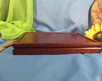 REPURPOSED JEWELRY BOX Antique Wooden Box, Wood Box With Lid, Rustic Home Decor, 1960s Wooden Box, Industrial Style Box, Rectangular Box, Of