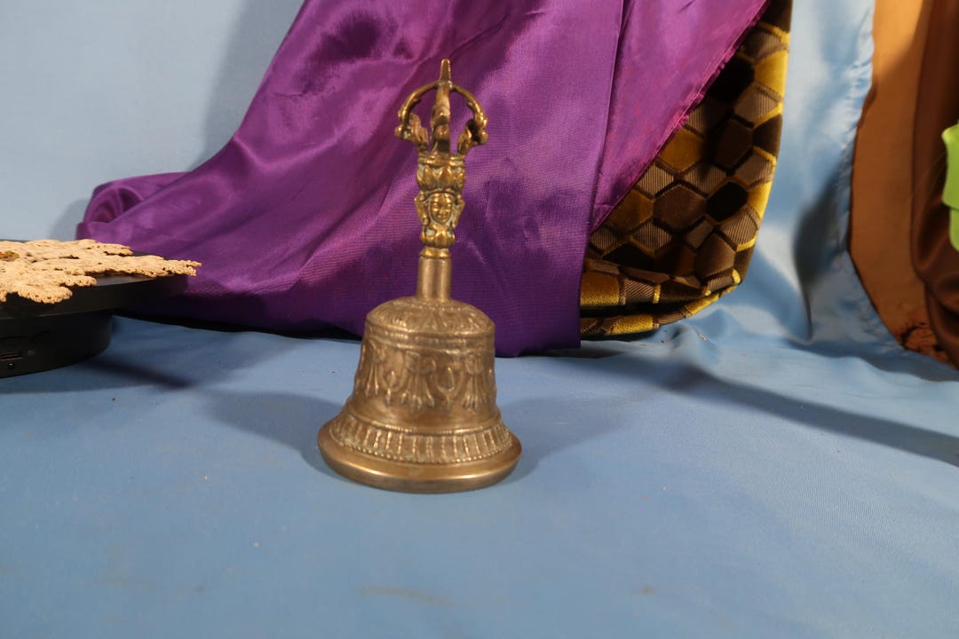 David Bell Rpi STAR of DAVID BELL, Hebrew Brass Bell With Star of David on Inside ...