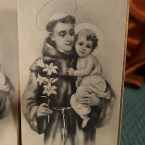 MEMORIAL PRAYER CARDS,Saint Anthony the Protector, 9 memorial Cards, 1948, Christian Religious Memorial Cards Saint Anthony Roman Catholic