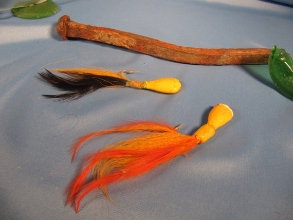 ANTIQUE FISHING LURES, Two Japanese Made Deep Sea Fishing Lures