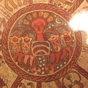 IMAGEN de ZODIAC de hebreo en la década de 1960 Melabel plato, Melabel producido para plato pequeño Palphot con imagen de Zodiac hebreo, hebreo astrología carta, melamina