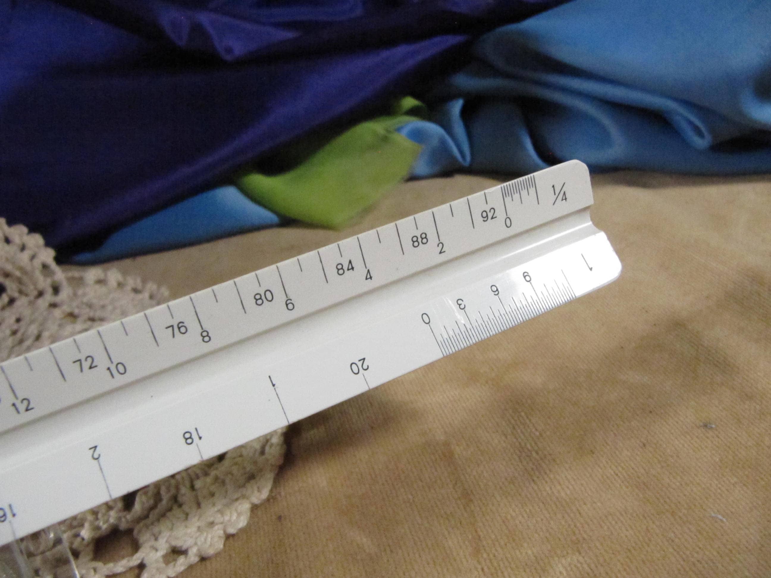STAEDTLER VINTAGE ARCHITECT 3 Sided Ruler, Old Architectural Ruler ...