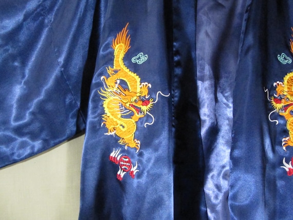EMBROIDERED DRAGON ROBE,Traditional Japanese/Chin… - image 3