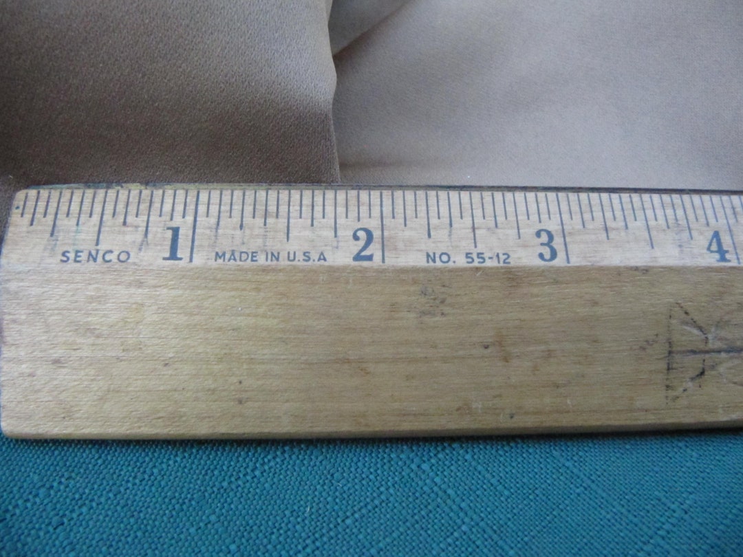 ANTIQUE WOODEN RULER 12 Inch Solid Wood Senco Wood Ruler - Etsy