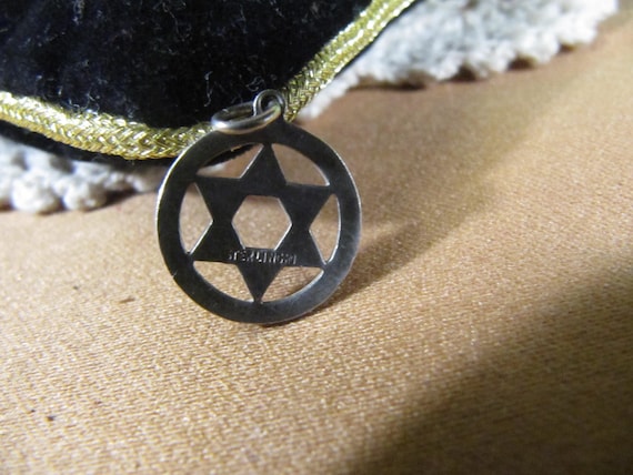 STAR OF DAVID, Sterling Silver Small Star of Pend… - image 5