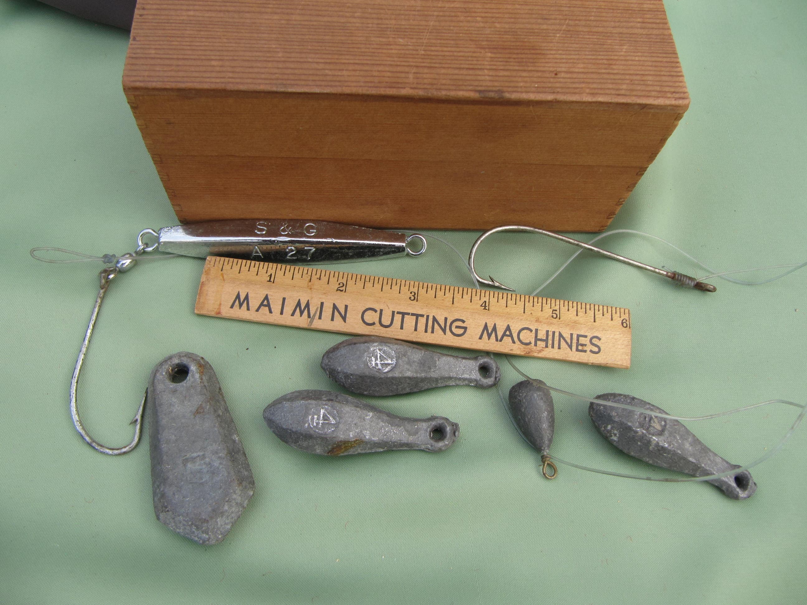 Vintage Lead Fishing Weights 