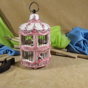 CERAMIC BIRD CAGE,Wedding Accessory Bird Cage with Bird, Bird cage with Bird, Columbia Ceramic Bird cage, Exotic Bird in Ceramic Cage