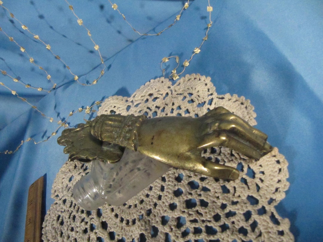 Door Knocker, Antique Brass Door Knocker, Vintage Brass Hand Knocker ...