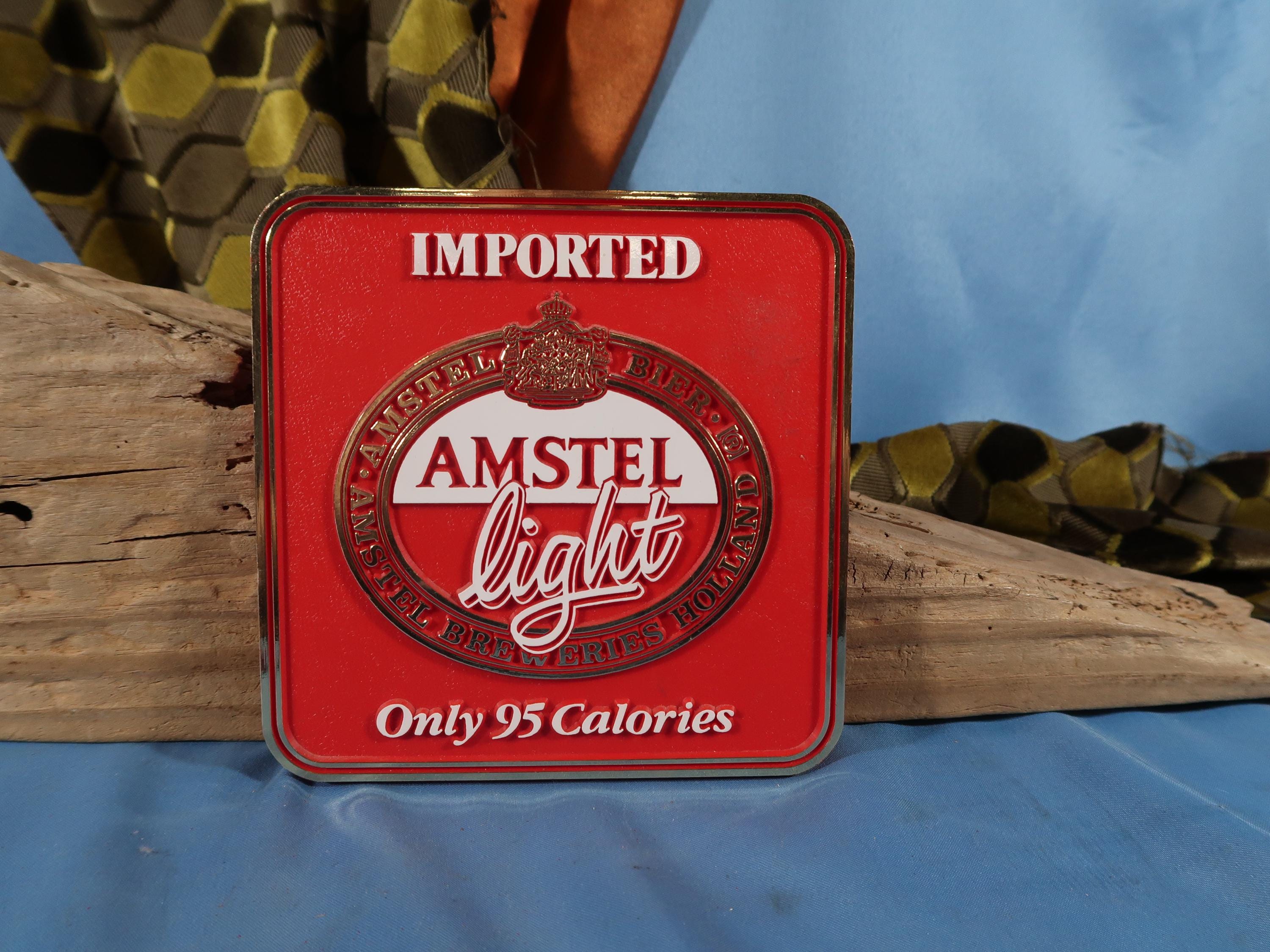 AMSTEL LIGHT BAR Sign, Amstel Light Beer Plastic Bar Sign, Amstel