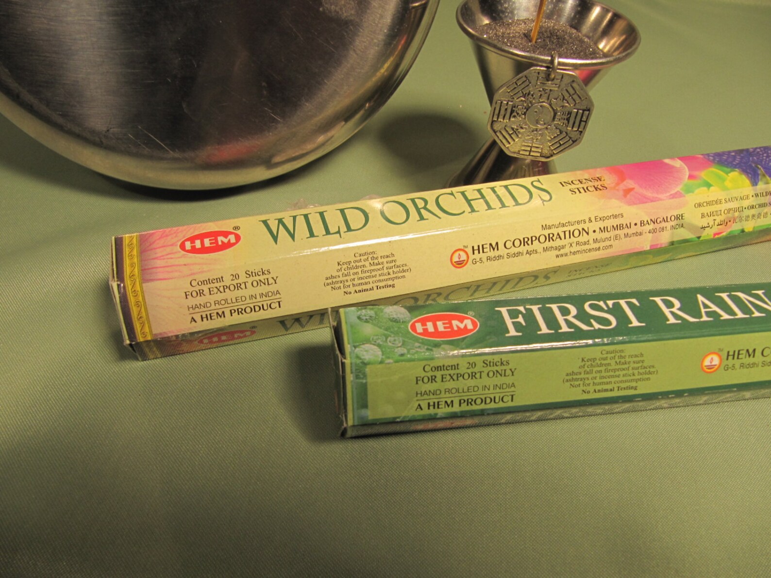 INCENSE TRAY and HOLDER With White Quartz Crystal and Etsy