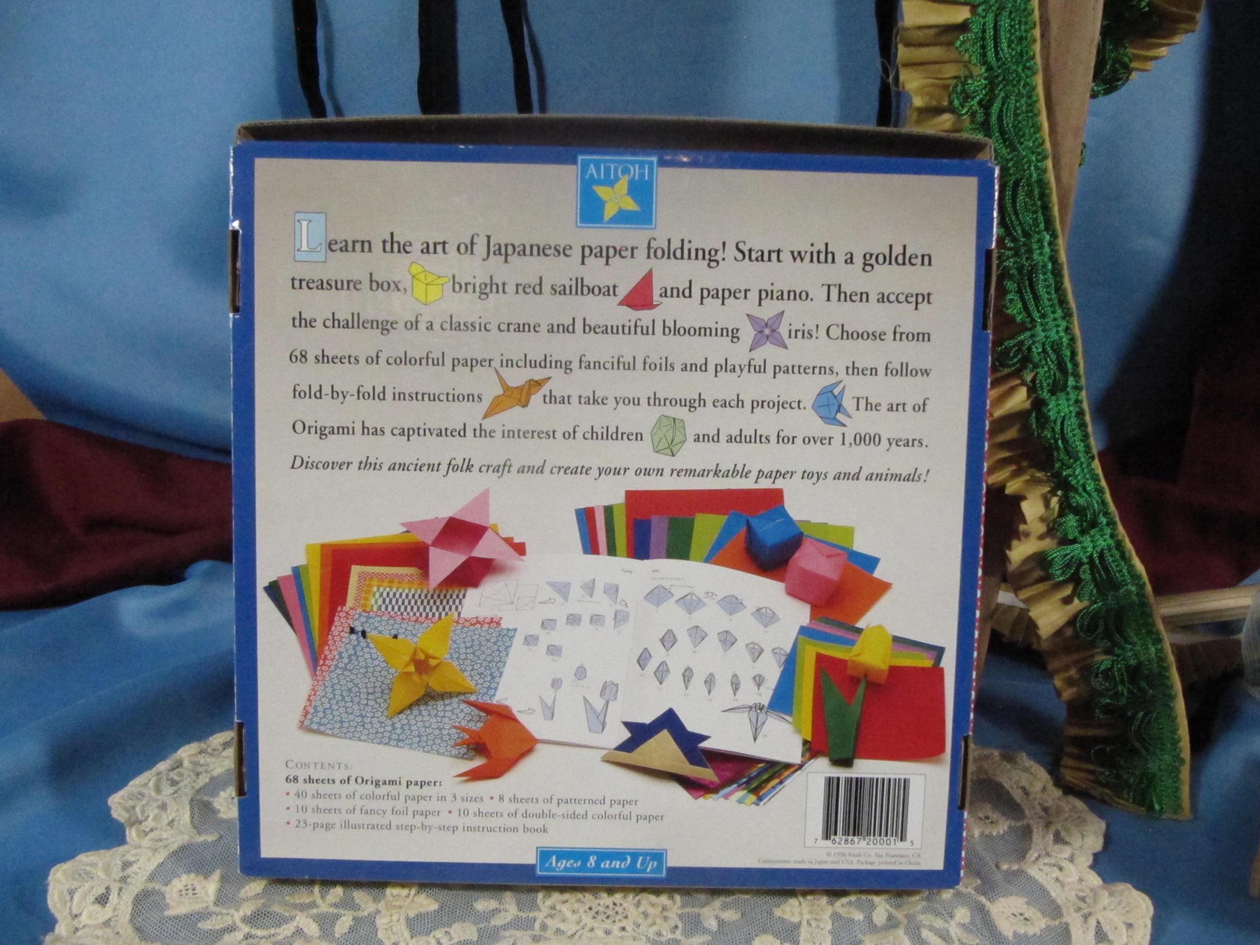 Vintage 1995 Origami Kit: New Old Stock, Paper Folding Art - Etsy