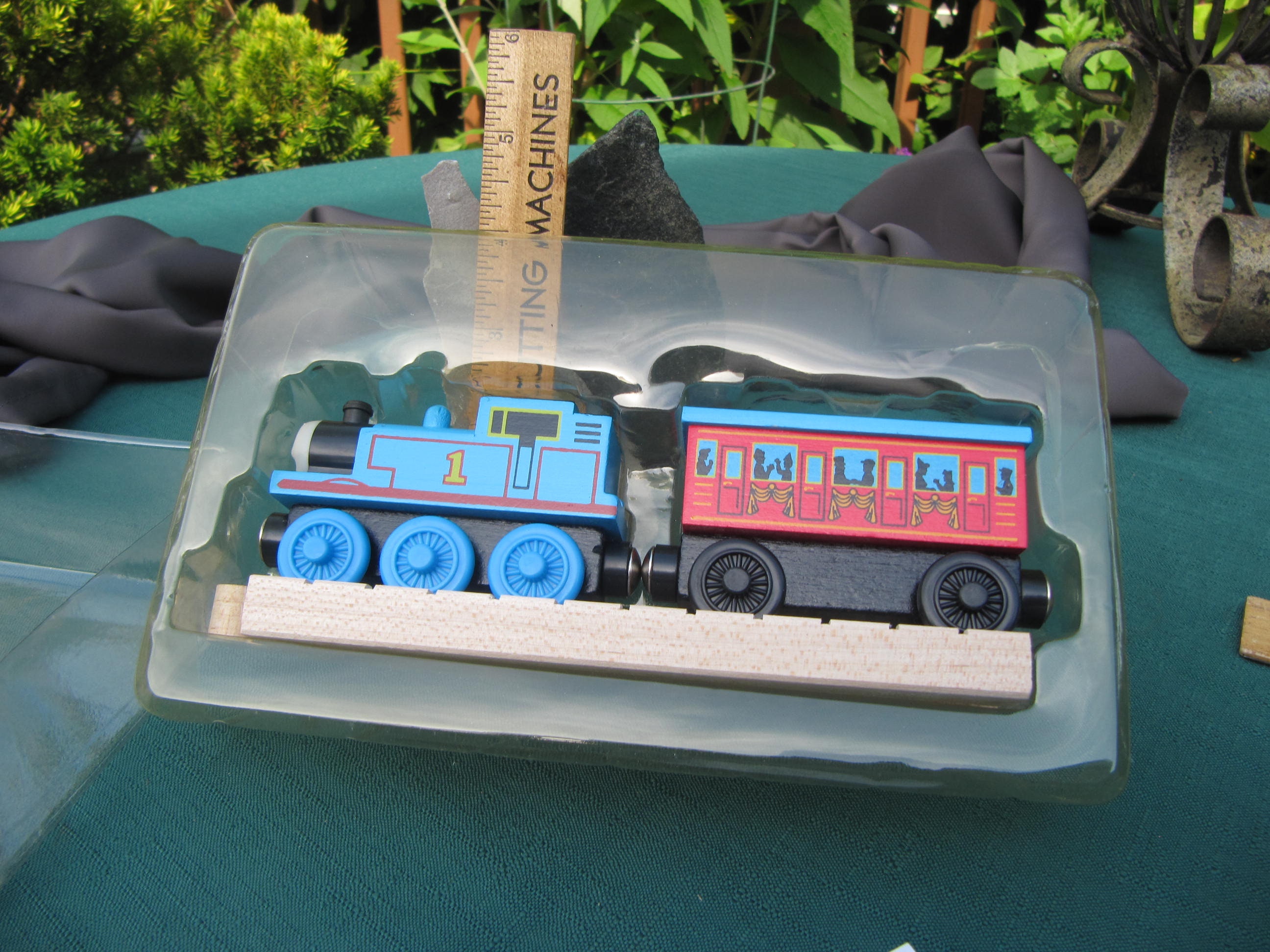 helpen Nieuwe betekenis vrouw THOMAS de trein houten miniatuur magnetische trein set 1999 - Etsy Nederland