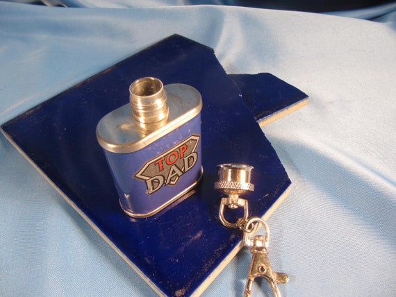 FLASK KEYCHAIN for DAD, One ounce stainless steel… - image 8