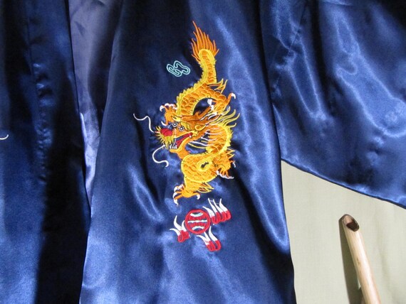 EMBROIDERED DRAGON ROBE,Traditional Japanese/Chin… - image 2