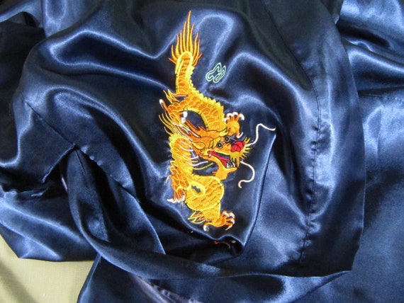 EMBROIDERED DRAGON ROBE,Traditional Japanese/Chin… - image 9