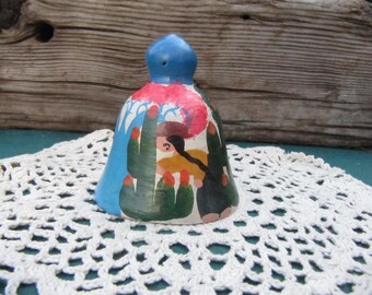 HANDPAINTED MEXICAN CERAMIC Bell
