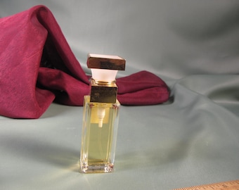 ELIZABETH ARDEN 5th Avenue perfume bottle with perfume, Elizabeth Aden Miniature Vintage Perfume Bottle, Small Vintage Perfume Bottle,