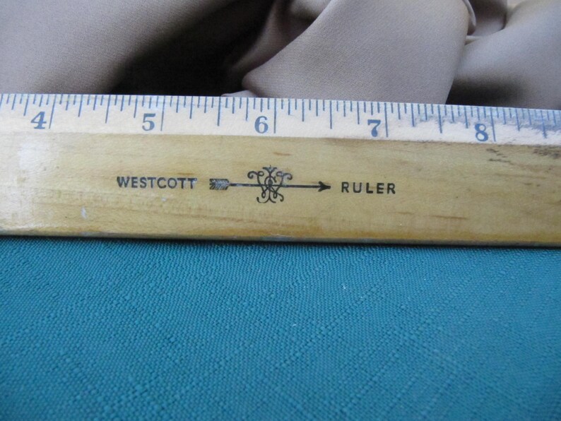 ANTIQUE WOODEN RULER 12 Inch Solid Wood Westcott Wood Ruler | Etsy