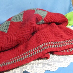 VINTAGE CROCHETED AFGHAN,Handmade Multi-Colored  Throw size Afghan, Handmade, handmade afghan, Vintage Afghan, 58 inch by 48 inch throw