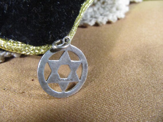 STAR OF DAVID, Sterling Silver Small Star of Pend… - image 6