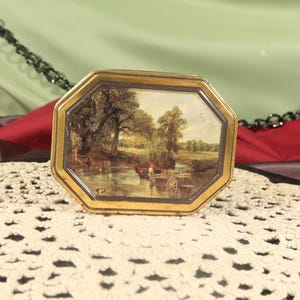 CHURCHILLS of LONDON Candy Tin box, Antique Candy box from England,England Antique Tin with floral design,Antique Tin box with colorful
