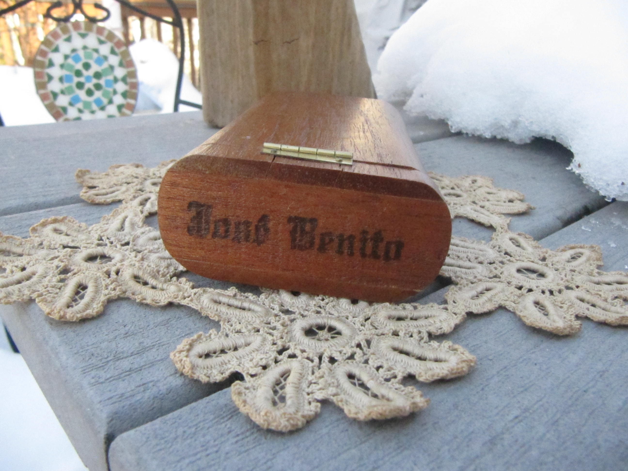 JOSE BENITO CIGAR Box Caja de cigarros vintage con latón como | Etsy