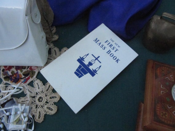 COMUNIÓN Recuerdo pin Libro de misa rosario Etsy España