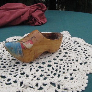 HANDGEMACHT in HOLLAND Holländischer Holzschuh, Kleiner Holzschuh, Momento von Holland, Mini-Holzschuh, Handgefertigt in Holland Holzschuh, Holland
