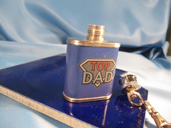 FLASK KEYCHAIN for DAD, One ounce stainless steel… - image 6