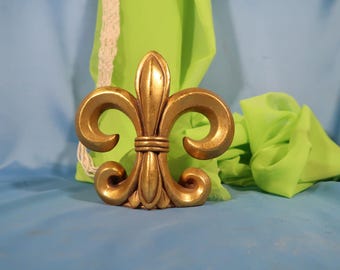 FLEUR de LIS gemaakt van imitatiesteen voor op de plank