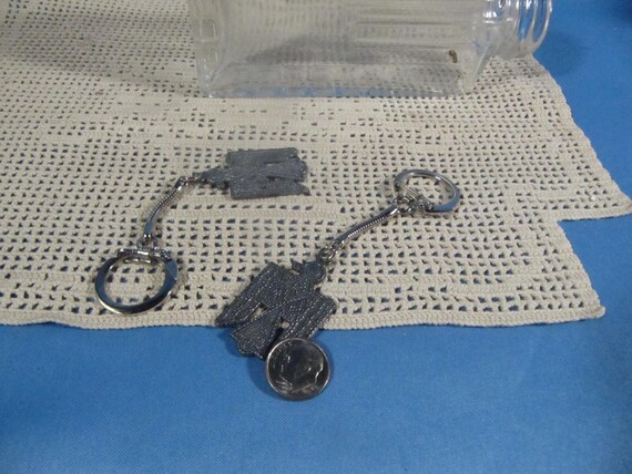 THUNDERBIRD KEYCHAIN,Old fashioned Key Pewter Thu… - image 4