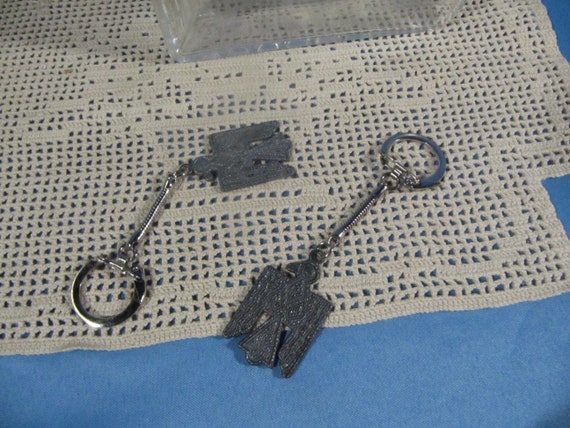 THUNDERBIRD KEYCHAIN,Old fashioned Key Pewter Thu… - image 3