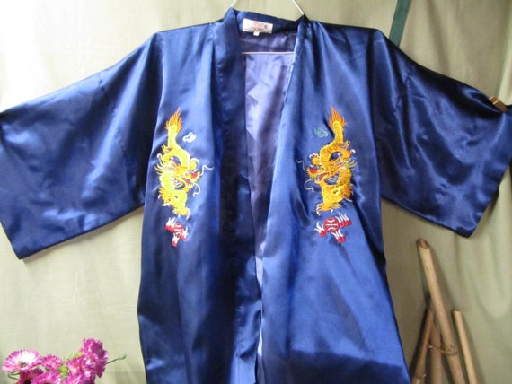 EMBROIDERED DRAGON ROBE,Traditional Japanese/Chin… - image 4