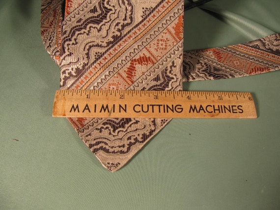 RETRO SWISS SILK Tie,100 percent silk tie, silk t… - image 10