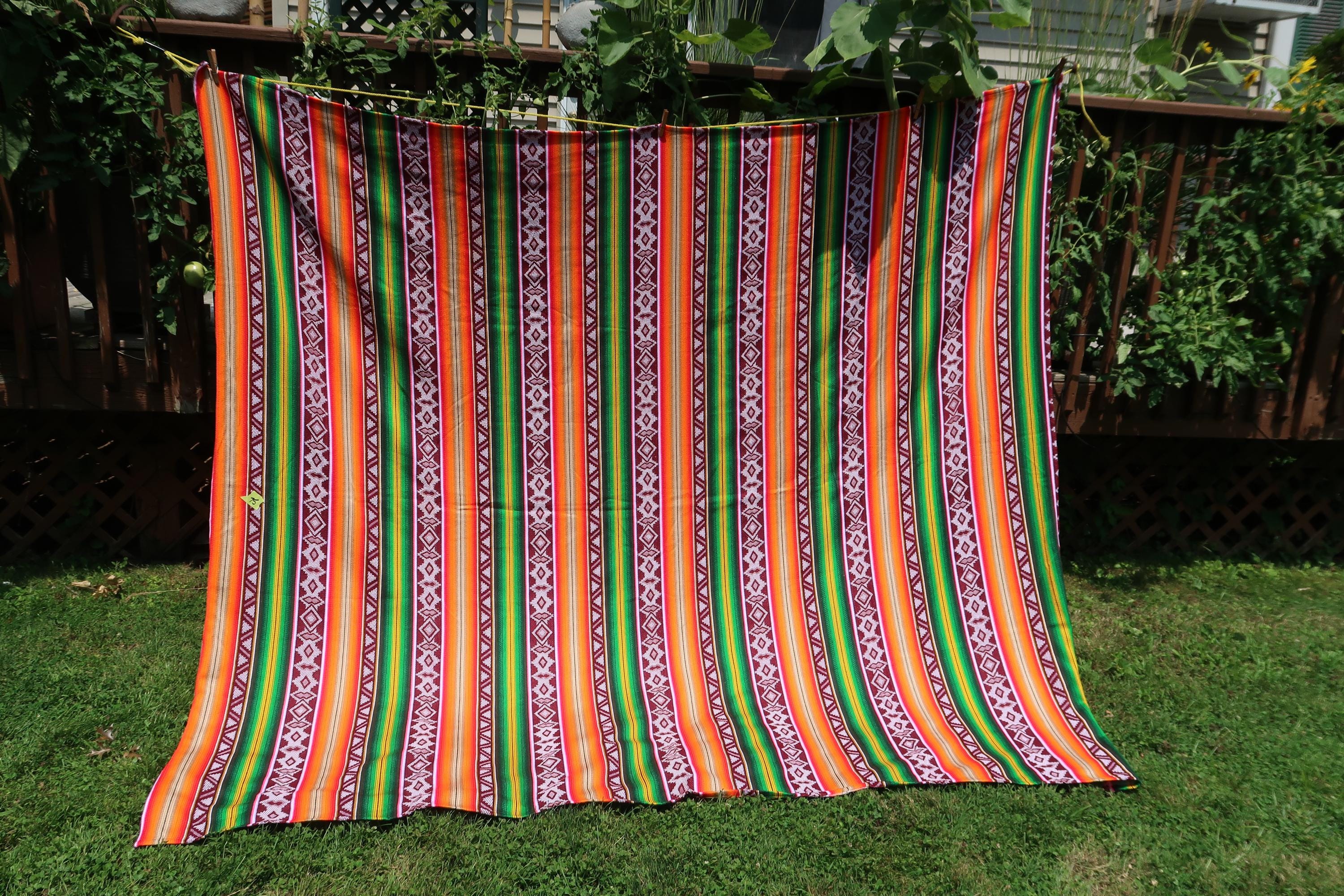 Antique Mexican Serape - Etsy