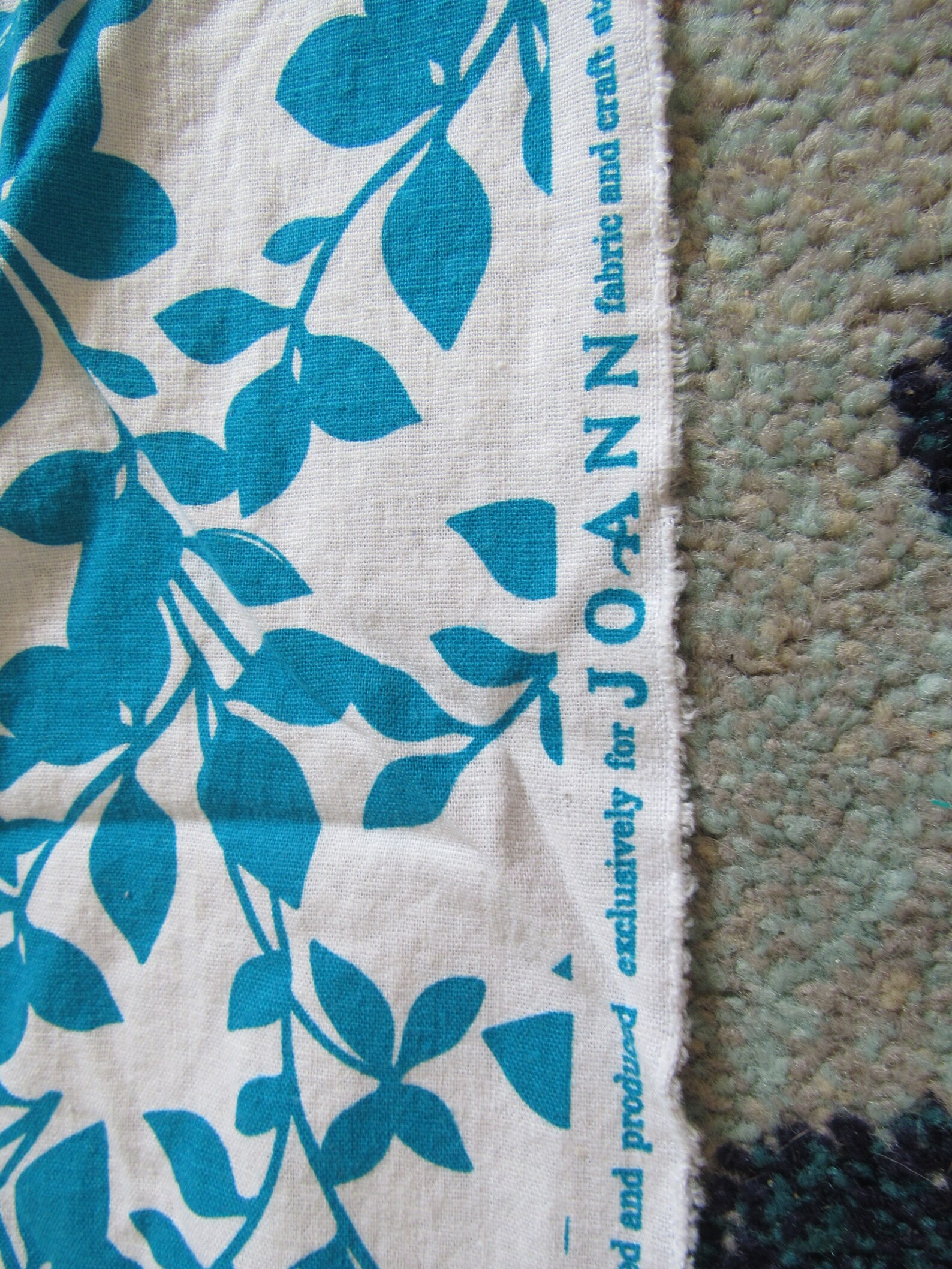 Scrap 10 by 49 LINEN Joann Fabric Breathable Etsy