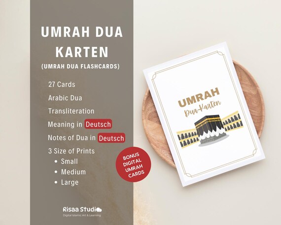 Umrah Dua Cards 27 Printable Dua Karten Für Umrah Umrah Dua In Deutsch Islamic Prayer Cards Islamic Dua For Pilgrims Umrah Guide Ramadan Dua