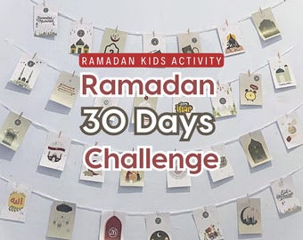 Ramadan Kinder Aktivitätspaket Ramadan Kalender Herausforderung Ramadan Planer Beschäftigtes Buch Islamisch Druckbar Ramadan Arbeitsblätter Ramadan Geschenk