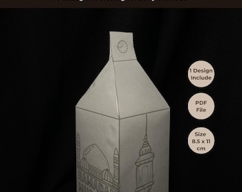 Ramadan Laterne Printable: DIY Malvorlagen für Kinder (Islamische Dekoration)