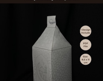 Ramadan Laterne Printable: DIY Malvorlagen für Kinder (Islamische Dekoration)