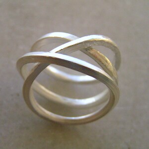 Sterling Silver Infinity Loop Ring – Choose Your Perfect Color & Style