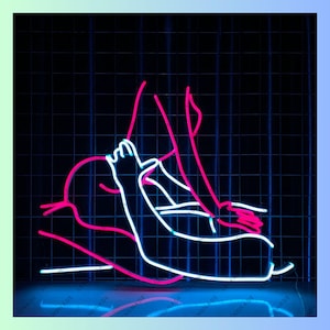Sexy Couple Neon Sign, Cuddling Couple Led Sign, Sexy Girl Led Light, Sexy Man Neon Light, Room Wall Art Light, Couple Home Wall Decor