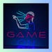 Game on Neon Sign, VR Game Led Sign, VR Game Player Led Light, Gamer ...